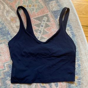 EUC Lululemon Align Tank Size 8 in True Navy